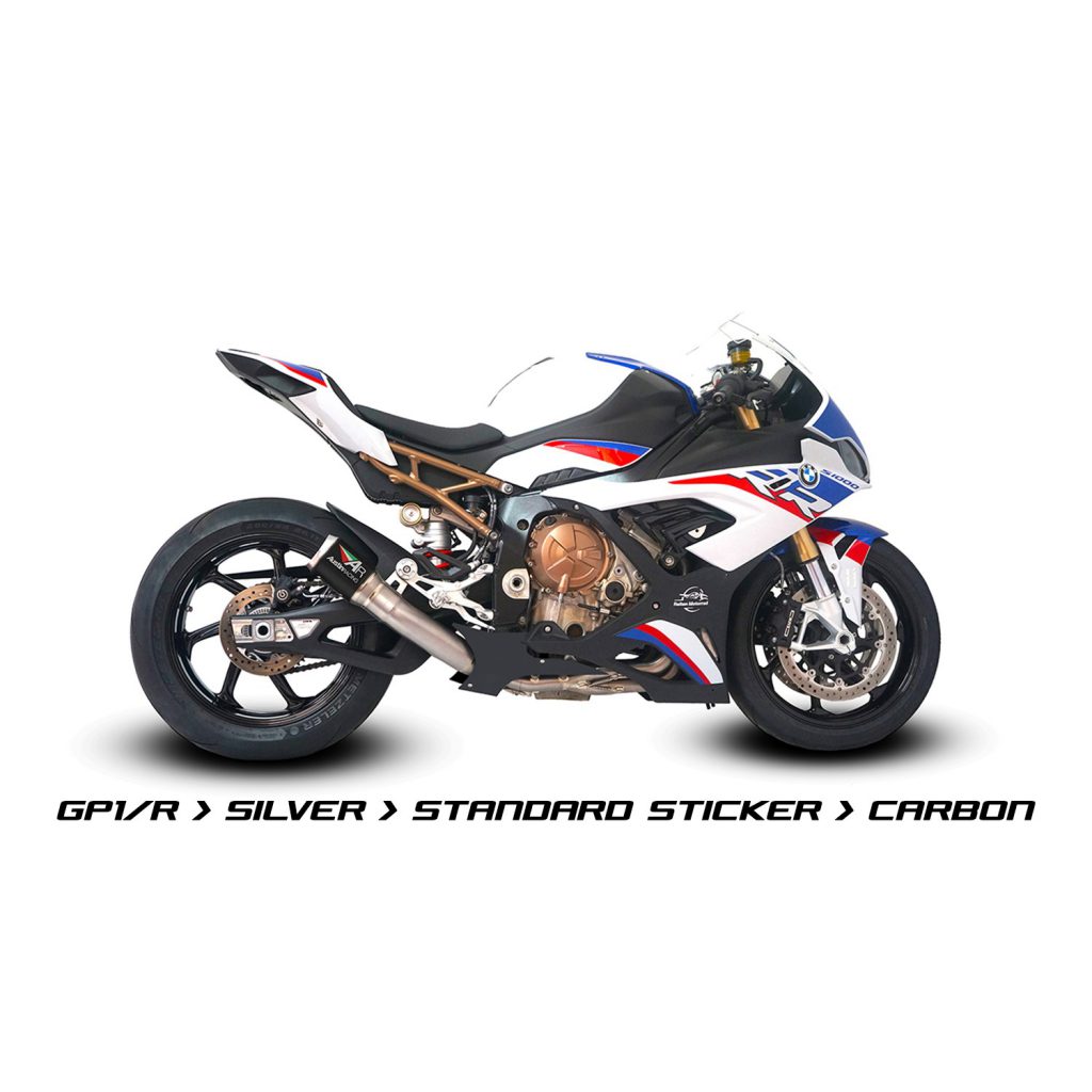 BMW S1000RR 2019+ HIGH MOUNT FULL SYSTEM Austin Racing Exhausts